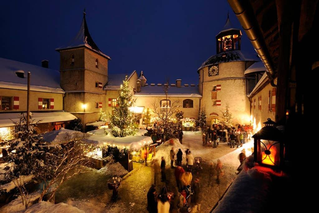 Alpenrelax Haus Weidmannsheil Wohnen Im Romantischen Forsthaus Werfen Eksteriør billede